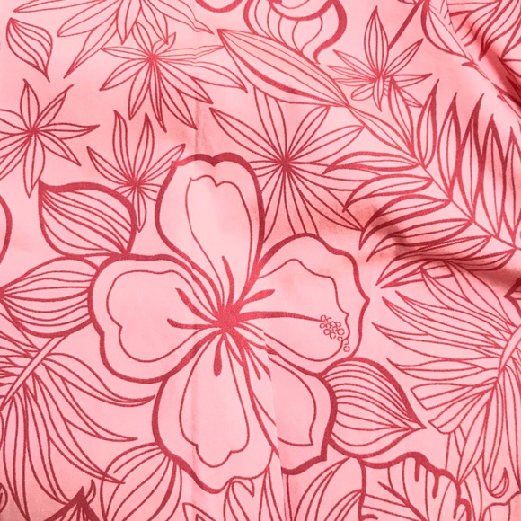 St John’s Bay Hibiscus Flower Skirt, Pink, 8P - Picture 7 of 8